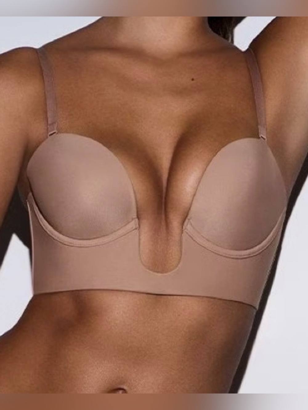 Skims deep plunge bra XS NWOT
